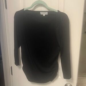 Michael Stars Black Long Sleeve Top